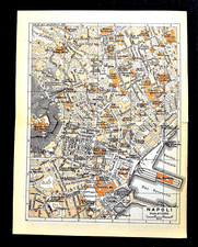 1939 Mappa Topografica Citta