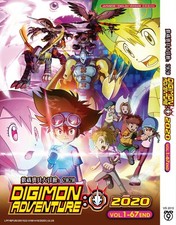 Digimon Adventure 2020 TV Series Japanese Anime DVD English Dub Free Ship