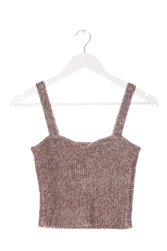 Zara top lavorato maglia - lavorato, a