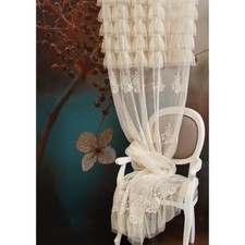 TENDA TENDONE PIZZO SERIE ANDROMEDA L'ATELIER17 140X290cm. 3 COLORI