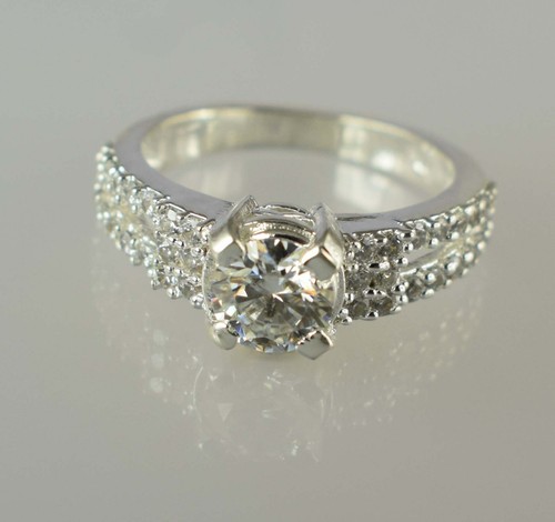Diamante solitario bianco - diamante, 1.48