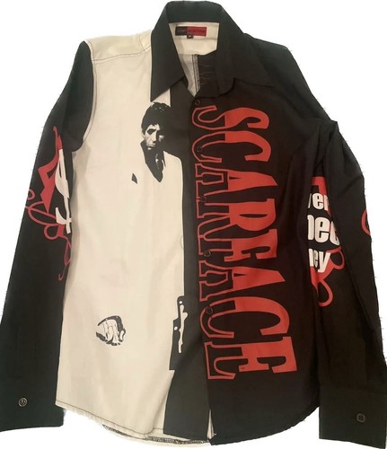 Tony montana scarface - scarface, camicia