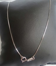 ORO BIANCO 750 18KT CATENA UOMO DONNA COLLANA CATENINA GIROCOLLO VENEZIANA 40CM 