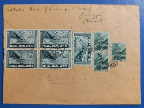 1947 posta aerea espresso - 1947, lire