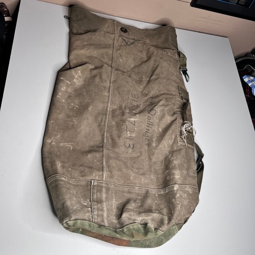 Borsone vintage militare - , tela