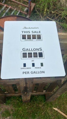 Vintage petrol pump - petrol,