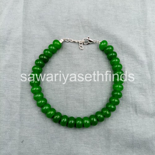 Bracciale perline rondelle - bracciale,