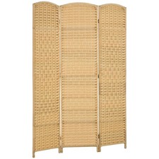 HOMCOM Paravento 3 Ante