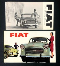 1950s Fiat Sales Brochures Lot