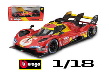 Ferrari 499P #50 Vincitrice 24h Le Mans 2024 Scala 1:18 Burago