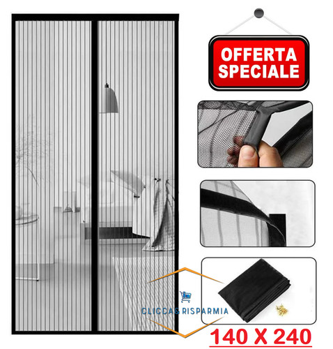 Tenda zanzariera magnetica con - tenda,