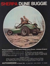 advertising Pubblicità-SHERPA DUNE BUGGY 1971 OFF ROAD EPOCA VINTAGE OFF ROAD