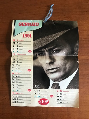 Calendario inserto 1991 - inserto,