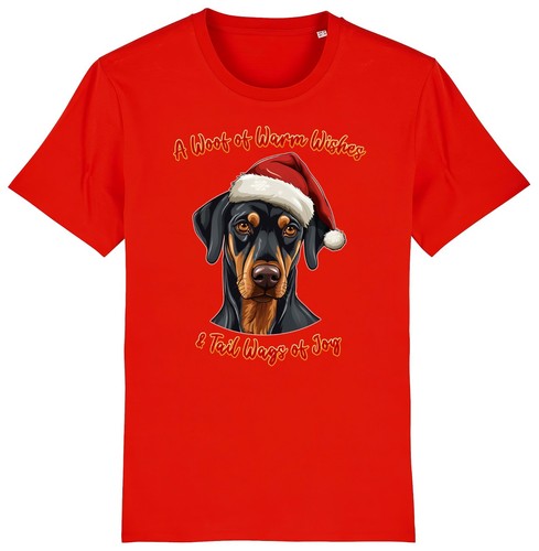 Shirt uomo donna doberman - t-shirt,