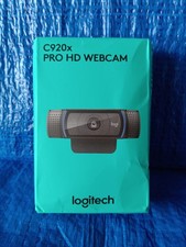 Logitech C920x Pro HD Webcam - Nero - NUOVO, sigillato con scatola danneggiata