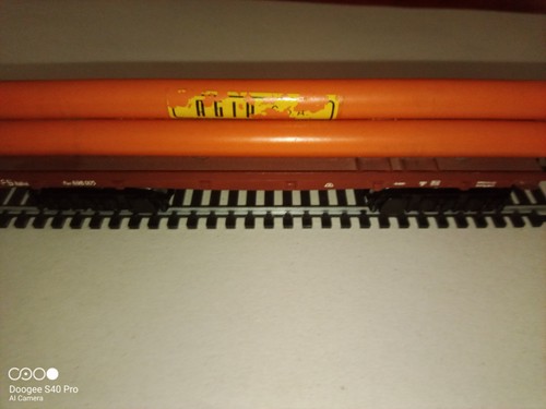 Carro pianale rivarossi tubi - pianale,