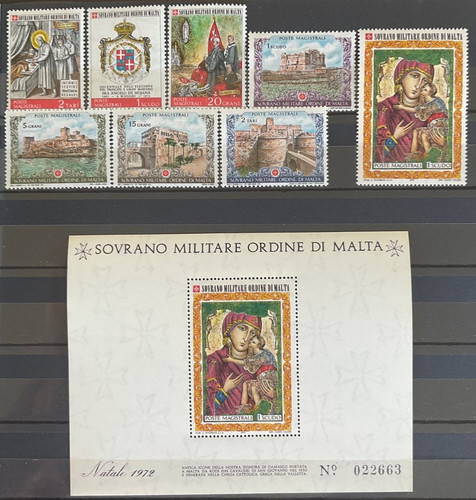 Smom 1972 annata completa - completa, mnh