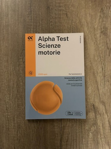 Alpha test scienze motorie - motorie,