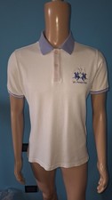 LA MARTINA MAGLIA POLO UOMO MANICA CORTA COLOR BIANCO TAGLIA M 100% COTONE
