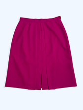 Gonna midi rosa viva ed