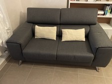 divano 2 posti Sedute Allungabili Larghezza 185 Cm