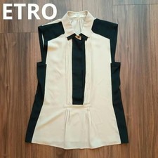 Camicia nera beige senza