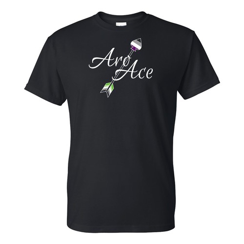 Aroace arrow maglietta - -,