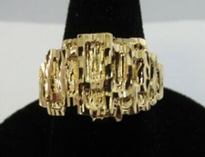 Misura 9 da Uomo 14KT Oro EP