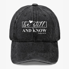 Cappello Be Still and Know