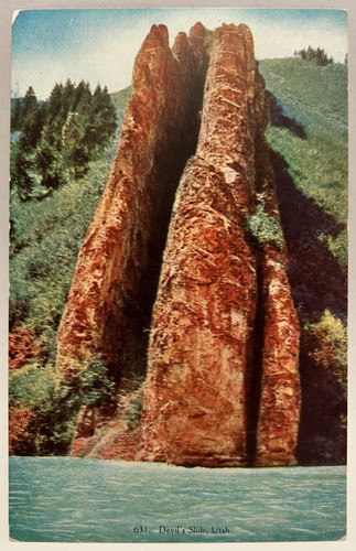 Cartolina diavolo slide - cartolina,
