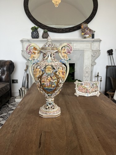 Vaso traforato ceramica di - vaso,
