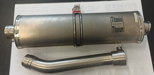 Silenziatore titanio omologato - titanio,