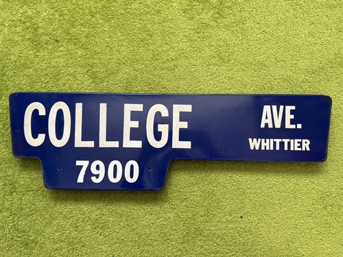 Enamel sign porcelain - enamel,