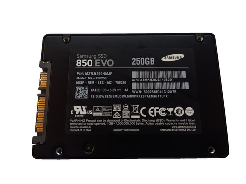 Samsung 250 ssd - samsung, gb