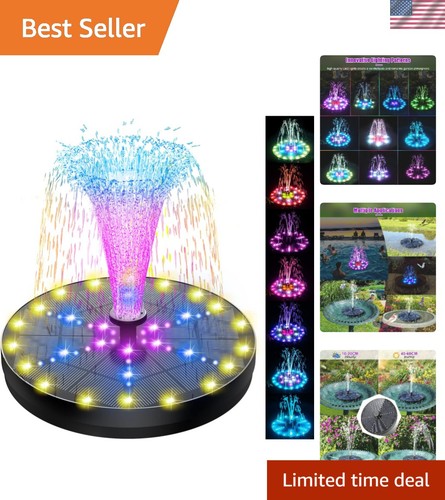 Fontana acqua solare - solare, 4w
