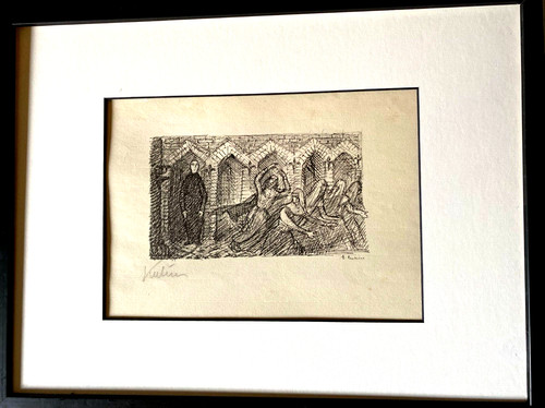 Alfred kubin incisione barre - kubin,