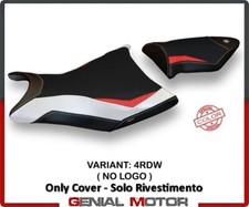 Rivestimento sella Alabama Rosso-Bianco (RDW)T.I. BMW S 1000 RR 2009>2011