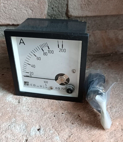Amperometro analogico 200 - analogico, eq