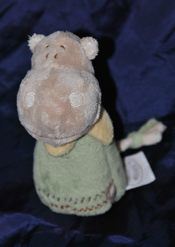 Doudou hippopotame beige - hippopotame,