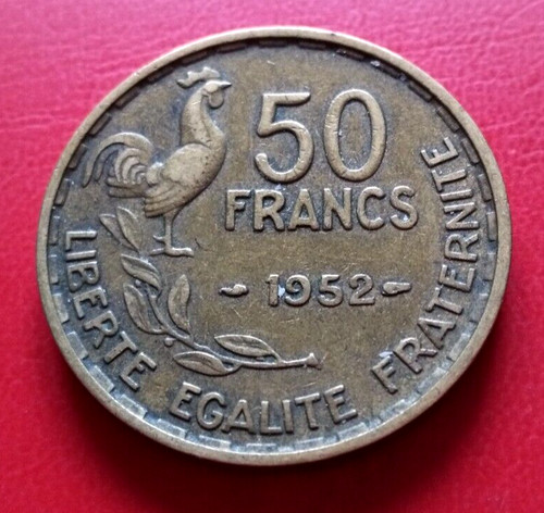 Monnaie france francs 1952 - france, 50