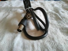 Cavo Antenna TV Maschio Femmina 150 cm Schermato Coassiale Adattatore M/F Nero