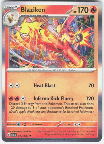 Blaziken holo rare sv10 - blaziken,