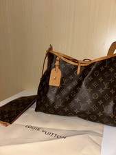 Louis Vuitton Neverfull MM Monogram Canvas con pochette originale 