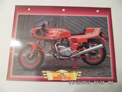 Carte fiche moto vogel ducati - carte,
