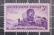 Scott 950 3 Cents Utah Centennial MNH PSE Cert Grade 98 SCV - $70.00