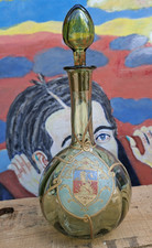 Caraffa Vetro Stemma Smaltato