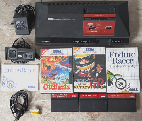 Console sega master system - master,