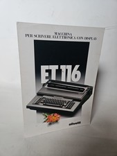 Olivetti ET 116 Depliant
