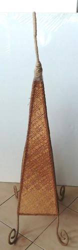 Lampada terra vimini - terra, in