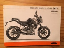 KTM moto 125 Duke 2011 manuel